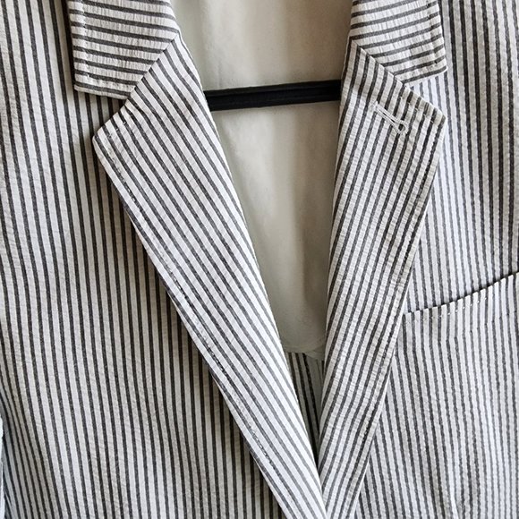 Mens Club Monaco Seersucker Jacket - Picture 6 of 6